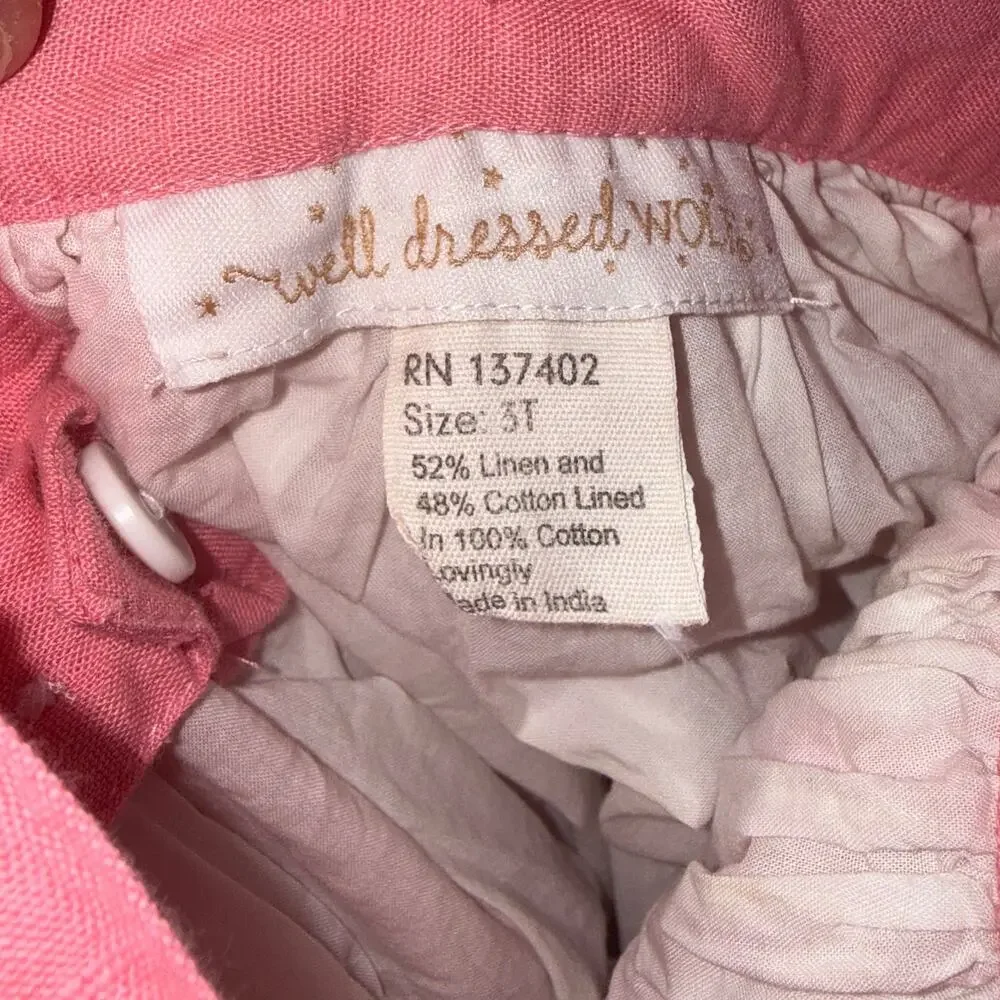Well Dressed Wolf “Naomi” Azalea pink long maxi dress 3T